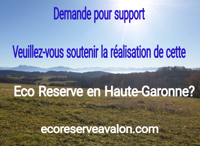 Demande support Eco Reserve Avalon